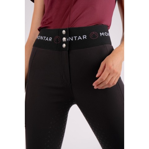 Pantalon Kehlani waistband MONTAR