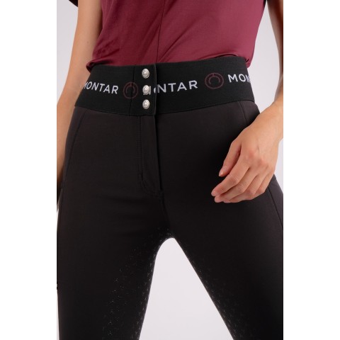 Pantalon Kehlani waistband MONTAR