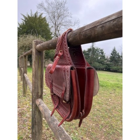 Sacoches arrière en cuir SALAMANCA 2