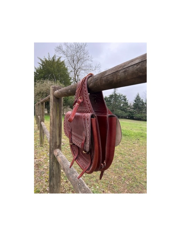 Sacoches arrière en cuir SALAMANCA