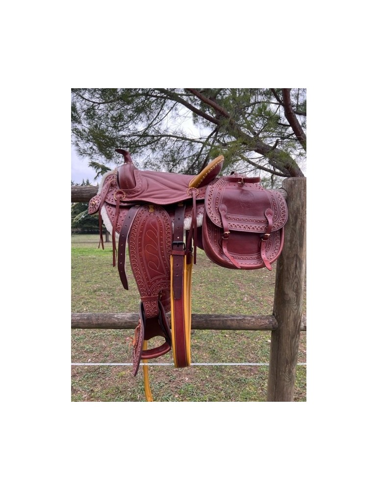 Sacoches arrière en cuir SALAMANCA