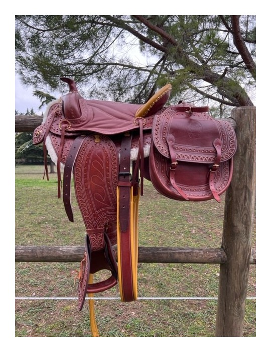 Sacoches arrière en cuir SALAMANCA