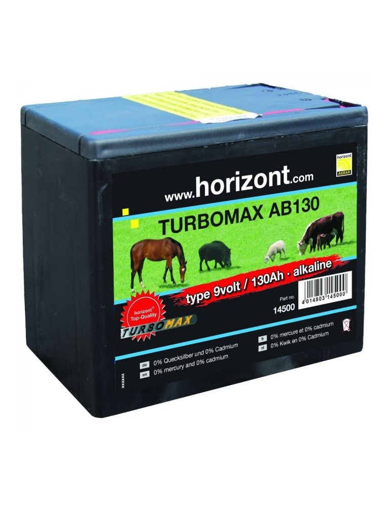 PILE TURBOMAX 9V 130 AH