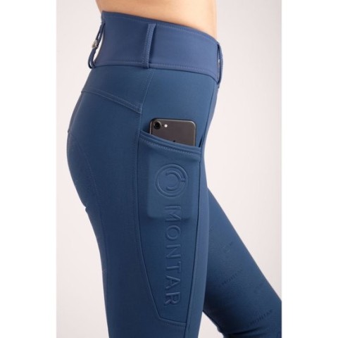Pantalon Nola embossed thigh