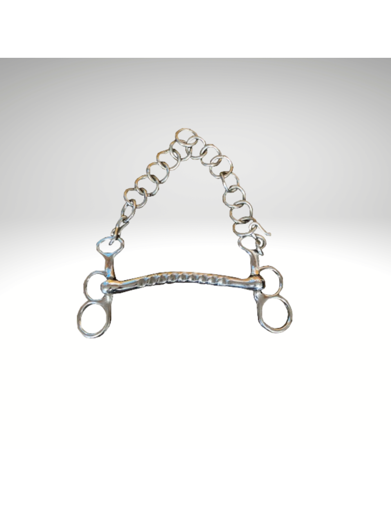 Mors coup de poing cintré vers le haut