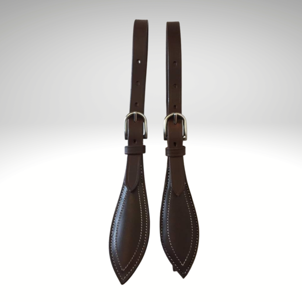 Porte trait en cuir pour voiture d'attelage