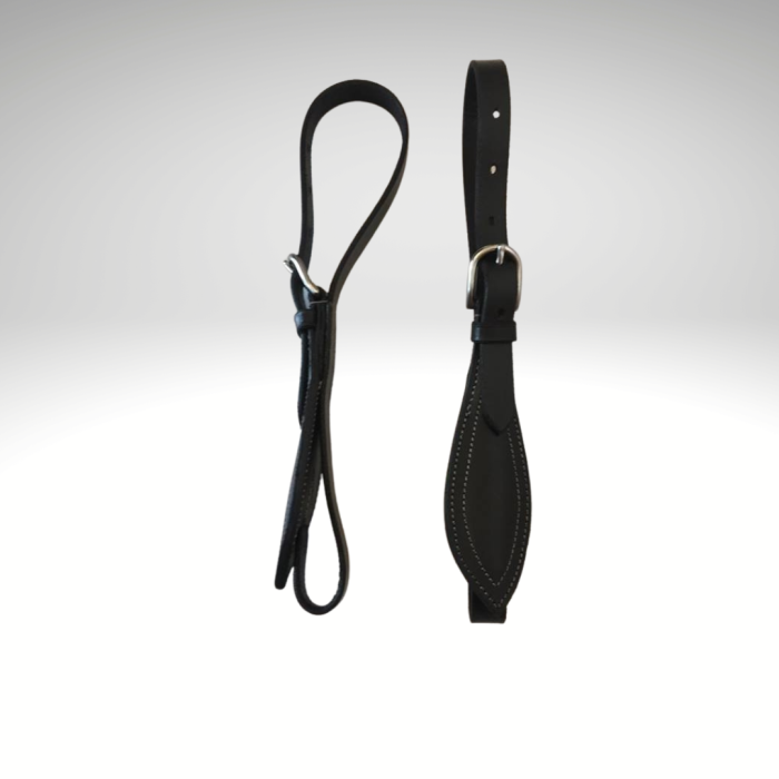 Porte trait en cuir pour voiture d'attelage