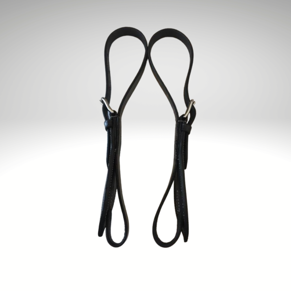 Porte trait en cuir pour voiture d'attelage