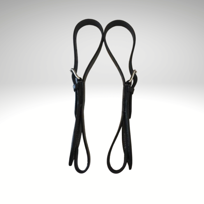 Porte trait en cuir pour voiture d'attelage