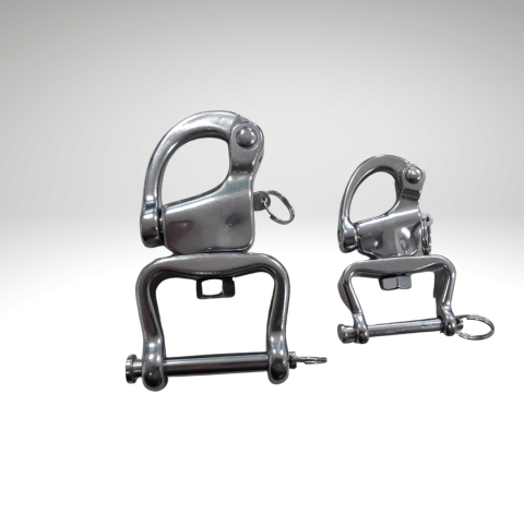 Mousqueton de sécurité passe large 2