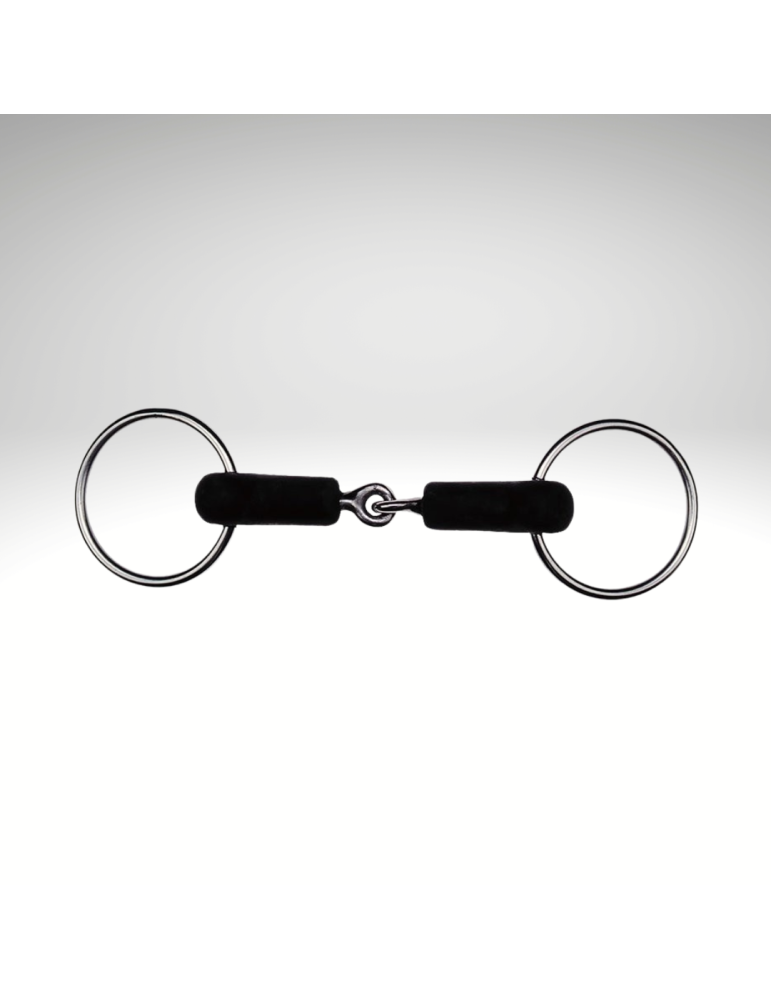 Filet 2 anneaux caoutchouc brisé FEELING – Sellerie Baude Filet 2 anneaux caoutchouc brisé FEELING – Sellerie Baude