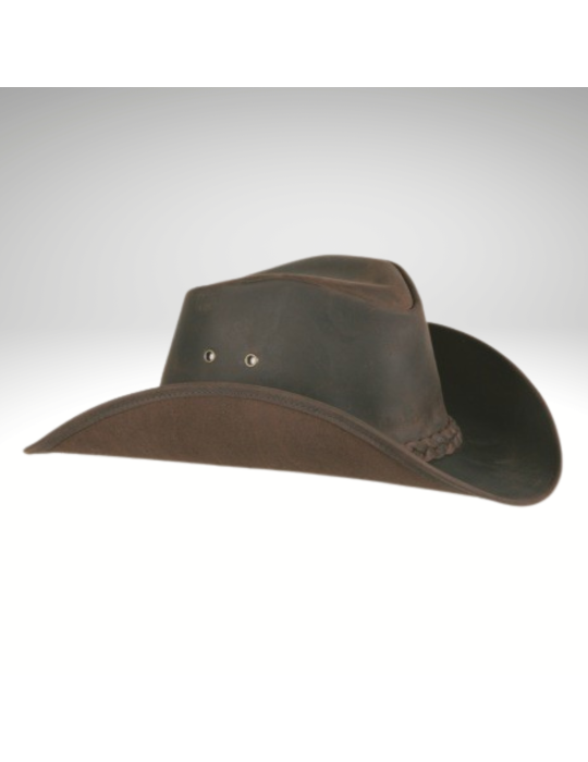 Chapeau à tresse cowboy