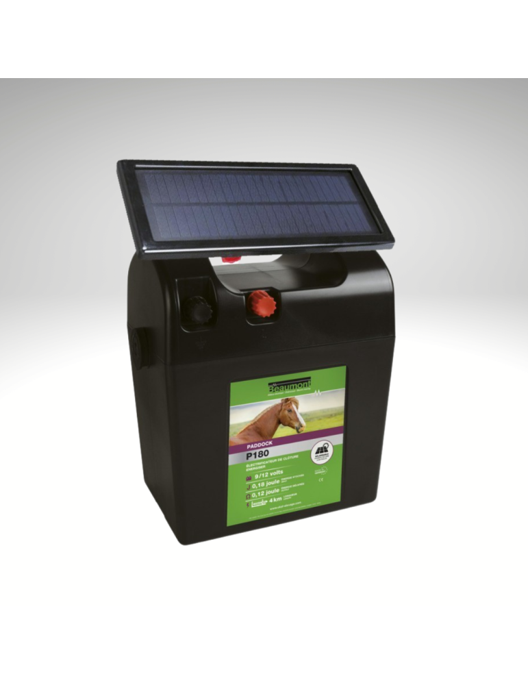 Poste PADDOCK P180 + panneau solaire BEAUMONT