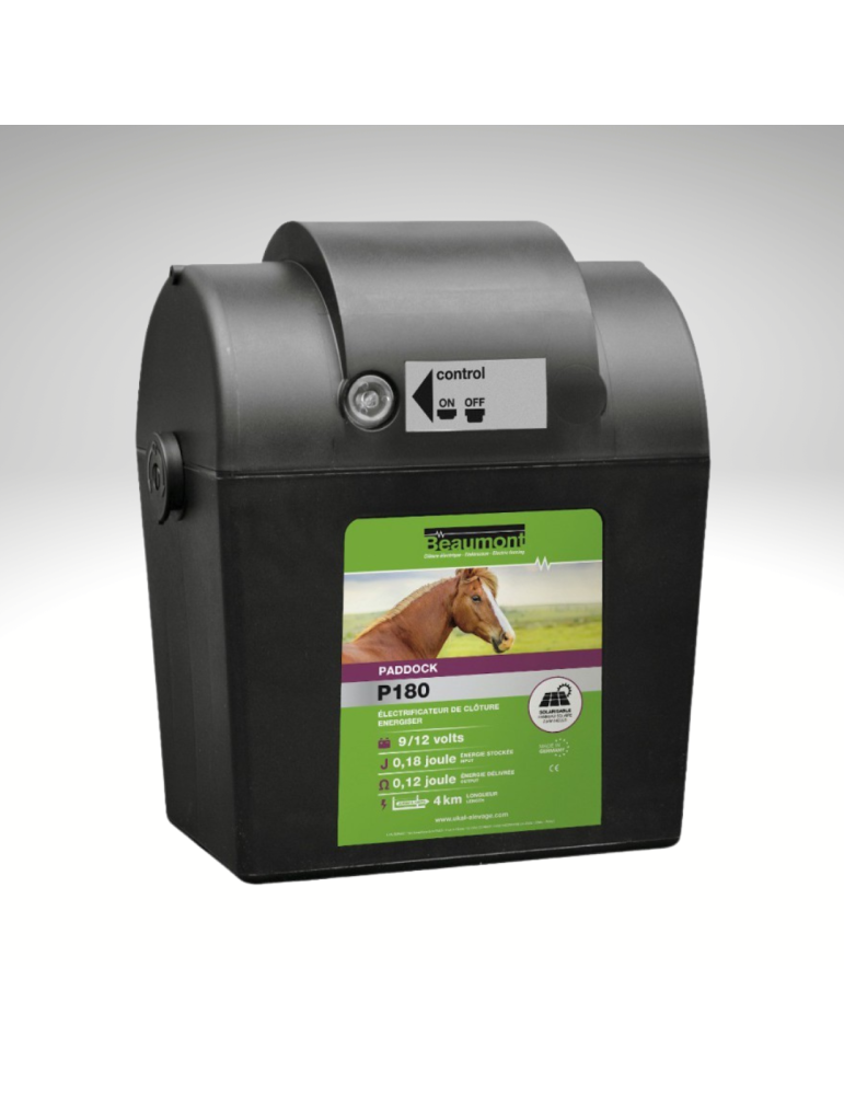 Poste PADDOCK P180 + panneau solaire BEAUMONT