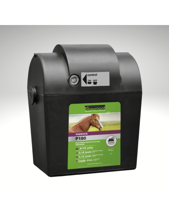 Poste PADDOCK P180 + panneau solaire BEAUMONT