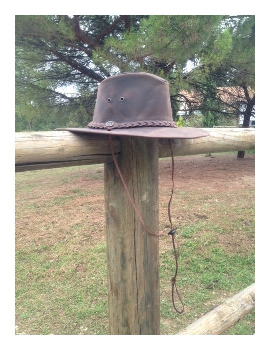 Chapeau à tresse - COMANCHEROS
