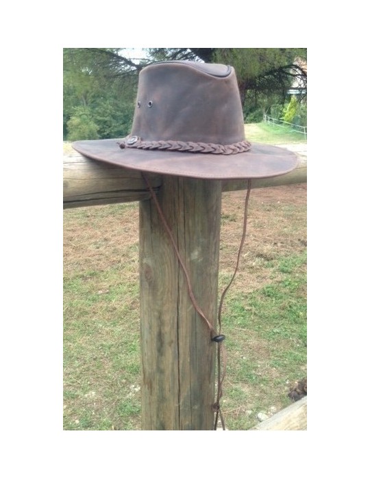 Chapeau à tresse - COMANCHEROS