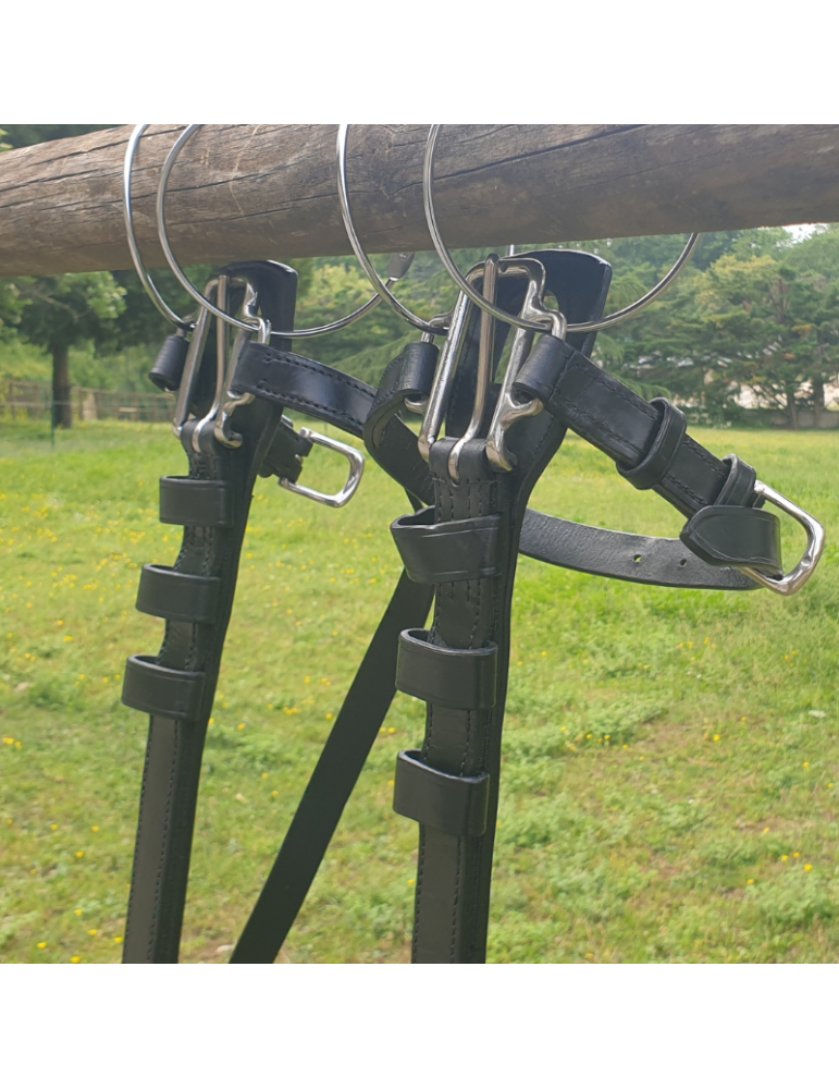 Boucleteaux pour collier en paire