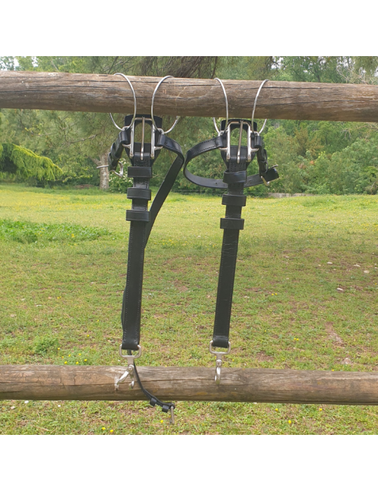 Boucleteaux pour collier en paire