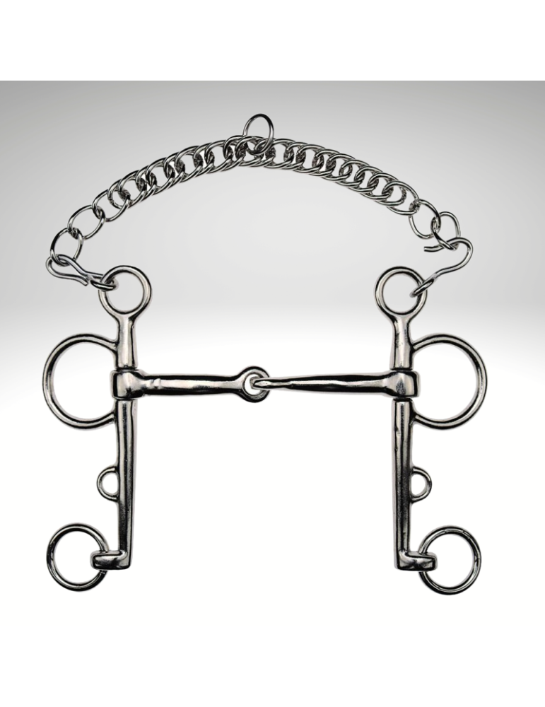 Mors pelham canons fins