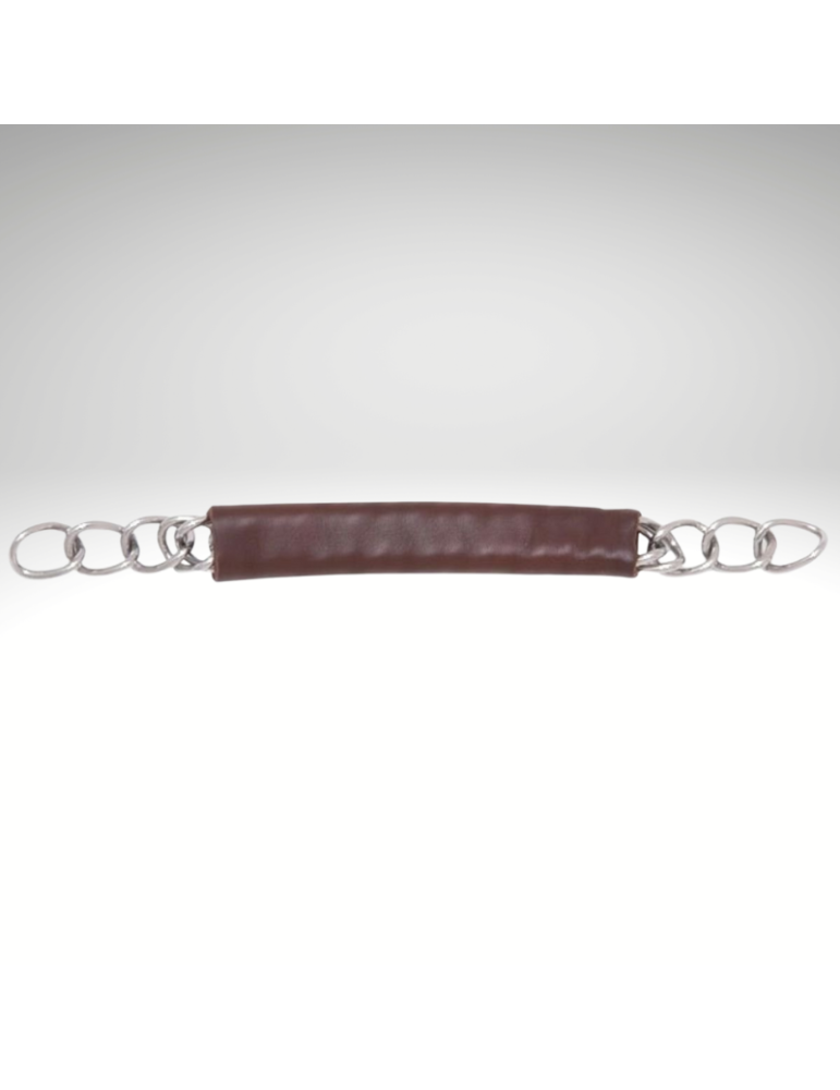 Gourmette en cuir METALAB