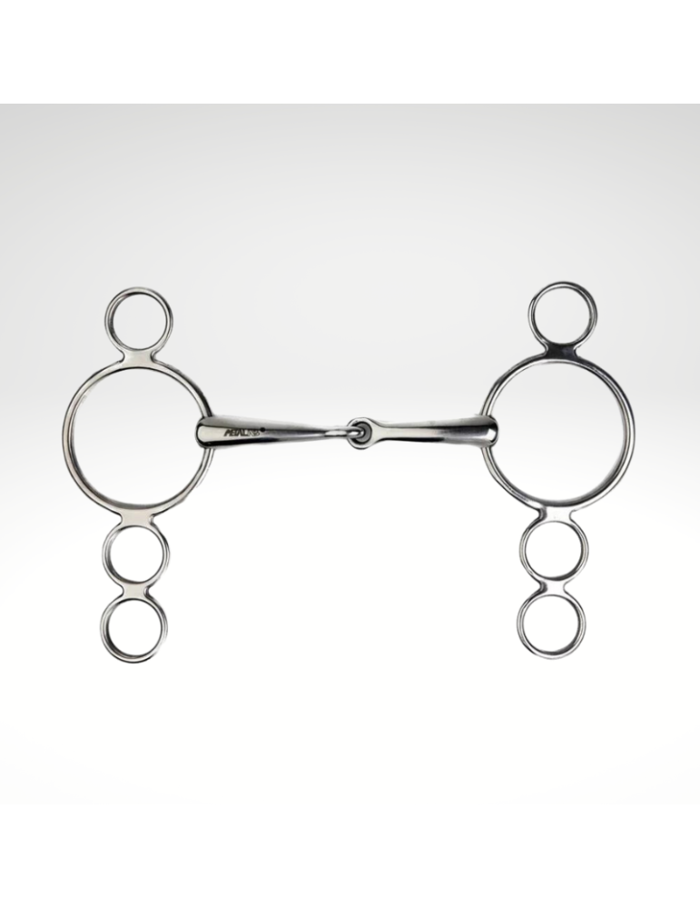 Mors réglable 4 anneaux