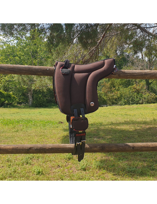 Selle sans arçon, tissu respirant et néoprène Selle sans arçon, tissu respirant et néoprène