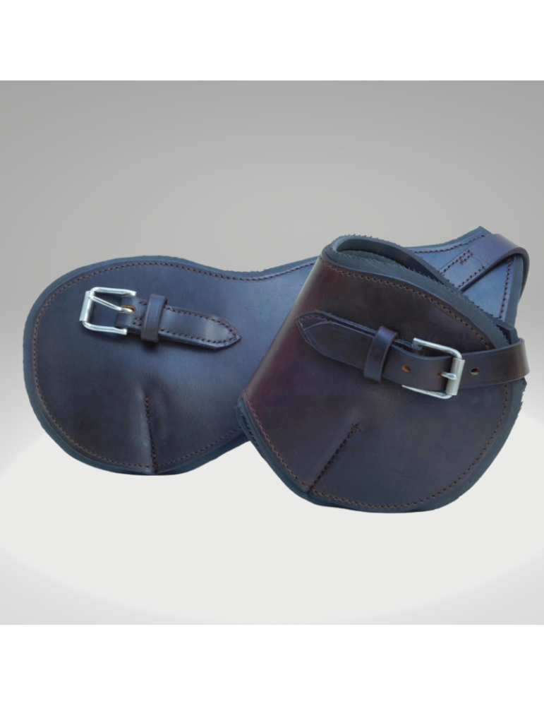 Protèges boulets cuir