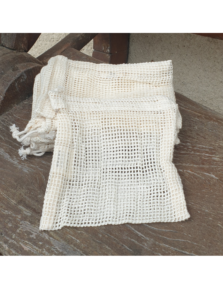 Filet alvéolé en coton bio