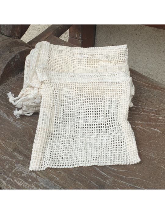 Filet alvéolé en coton bio