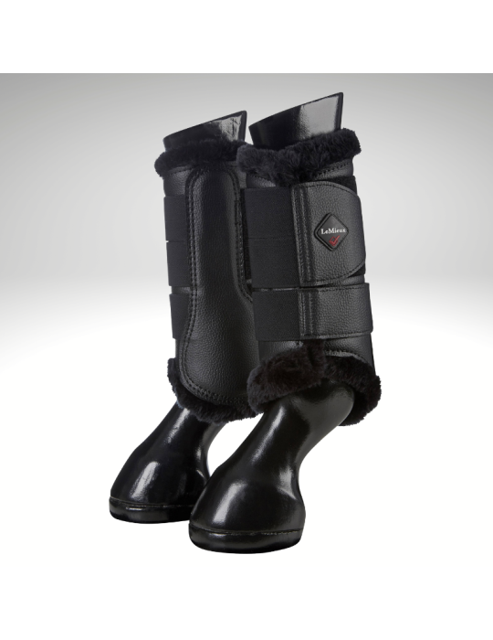 Fleece Lines Brushing Boots