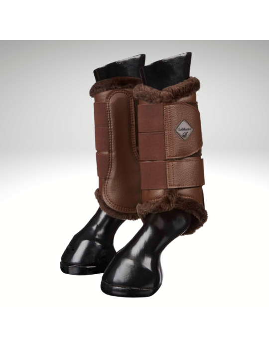 Fleece Lines Brushing Boots