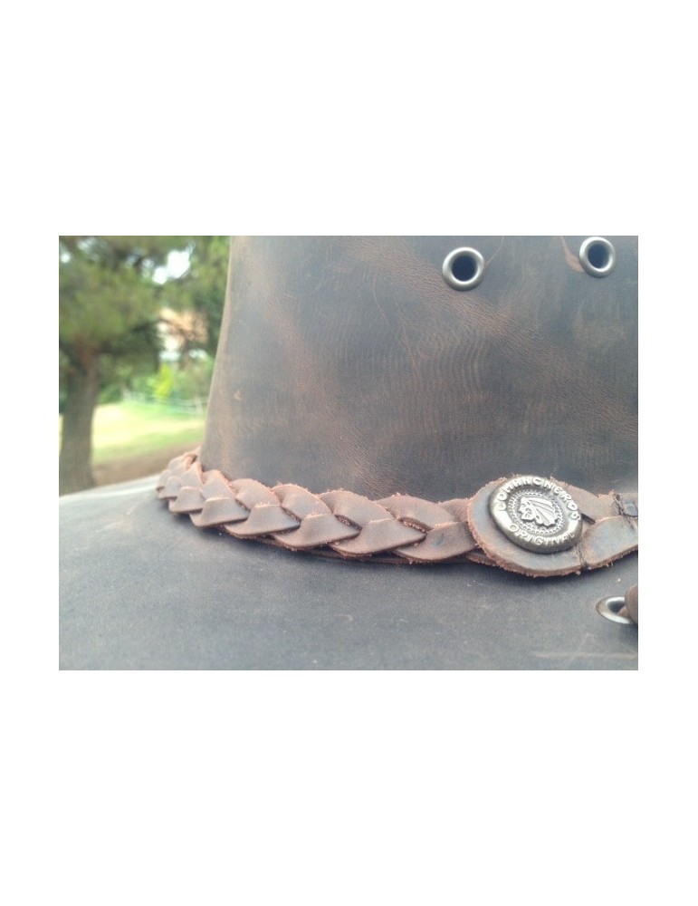 Chapeau à tresse - COMANCHEROS