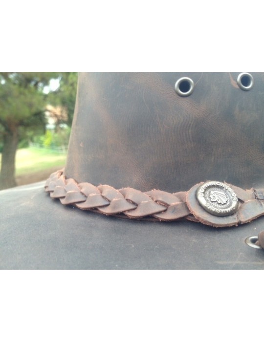 Chapeau à tresse - COMANCHEROS