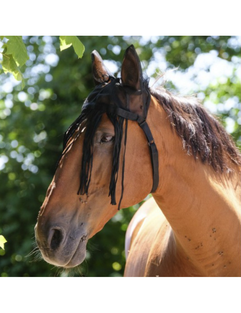 Bonnet mesh franges EQUITHÈME Bonnet mesh franges EQUITHÈME