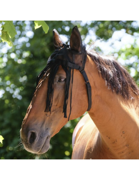 Bonnet mesh franges EQUITHÈME Bonnet mesh franges EQUITHÈME