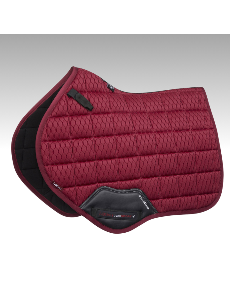 Mini-tapis de selle bleu azur pour cheval en peluche Lemieux