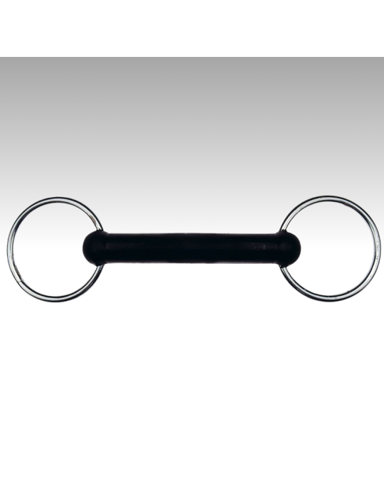 Filet 2 anneaux caoutchouc droit FEELING – Sellerie Baude Filet 2 anneaux caoutchouc droit FEELING – Sellerie Baude