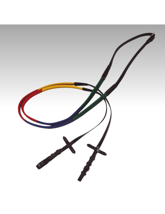 Rênes caoutchouc éducatives Rênes caoutchouc éducatives