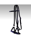 Side-pull cuir polytresse ronde