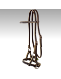 Side-pull cuir