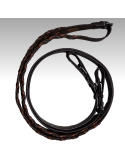 Rênes cuir tressé SB