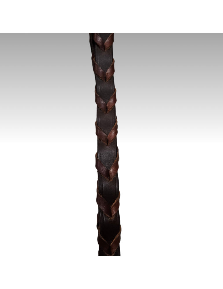 Rênes cuir tressé SB