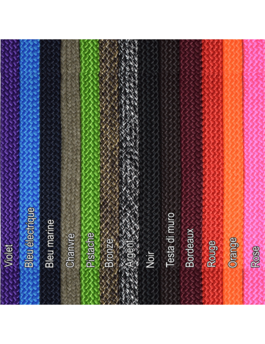 copy of Side-pull cuir polytresse ronde