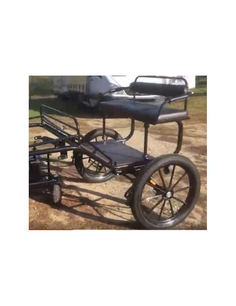 Calèche attelage Ekiflekt (voiture 2 roues pliante) - SELLERIE BAUDE