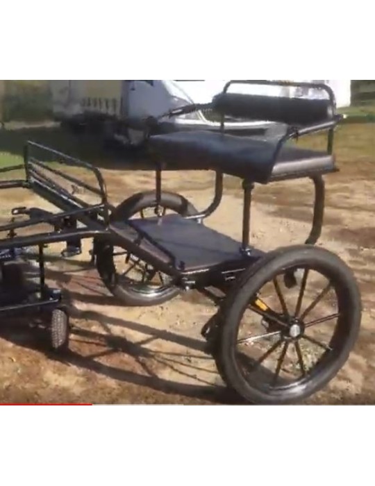 Calèche attelage Ekiflekt (voiture 2 roues pliante) - SELLERIE BAUDE