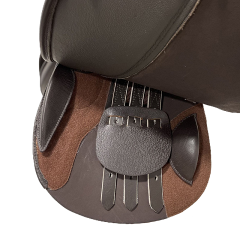 Selle mixte cuir orientation obstacle 2