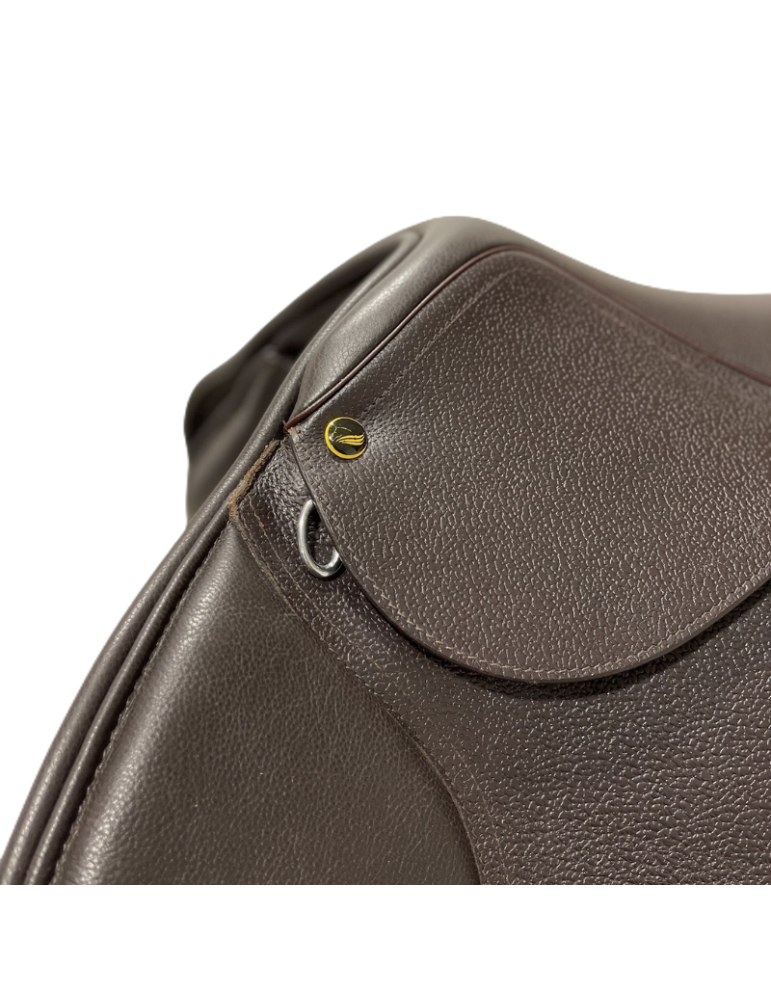 Selle mixte cuir orientation obstacle