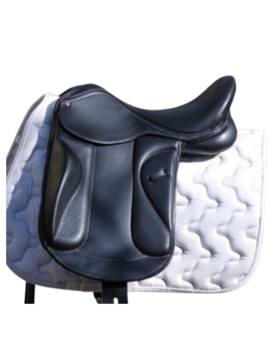 Selle de dressage cuir noir Daphné SB