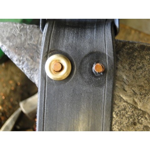 Rivets cuivre Contre rivures laiton 2